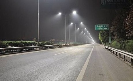 L'éclairage des rues LED à Chongqing