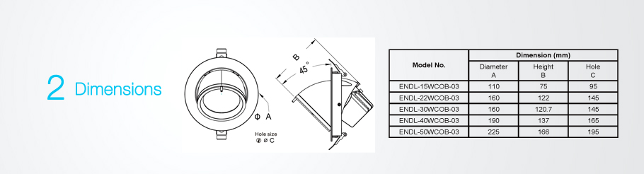 LED Tronc Lumières