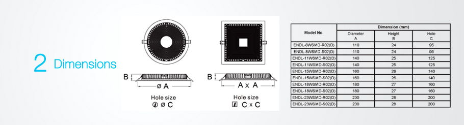 Ultra Slim LED Down Lights